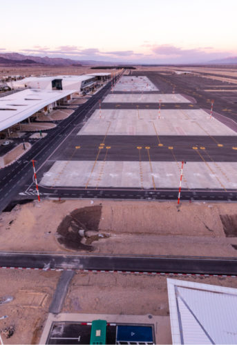 The Timna Airport