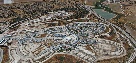 Development of the settlements east of Lachish
