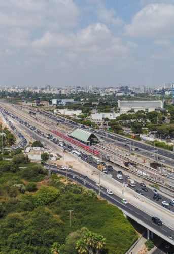 The Tel Aviv University Railway Station